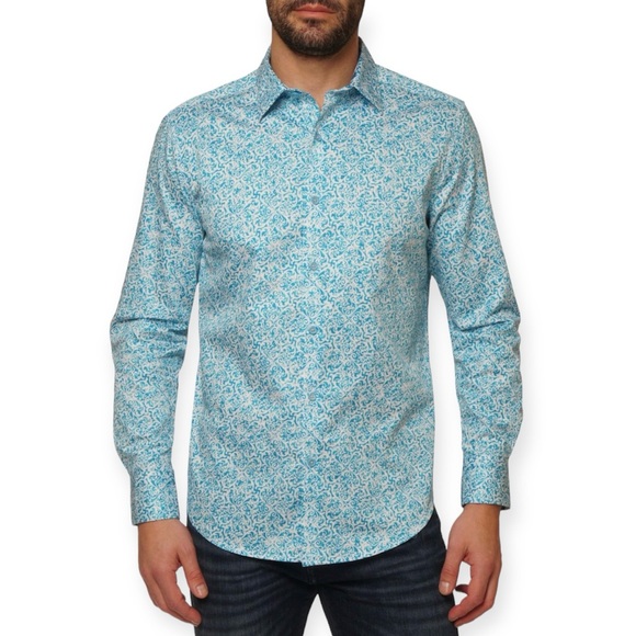 ROBERT GRAHAM Madrone Long-Sleeve Woven - Picture 10 of 10